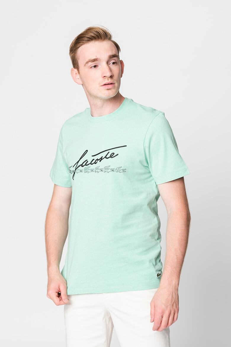 Lacoste Tricou de bumbac cu imprimeu logo - Pled.ro