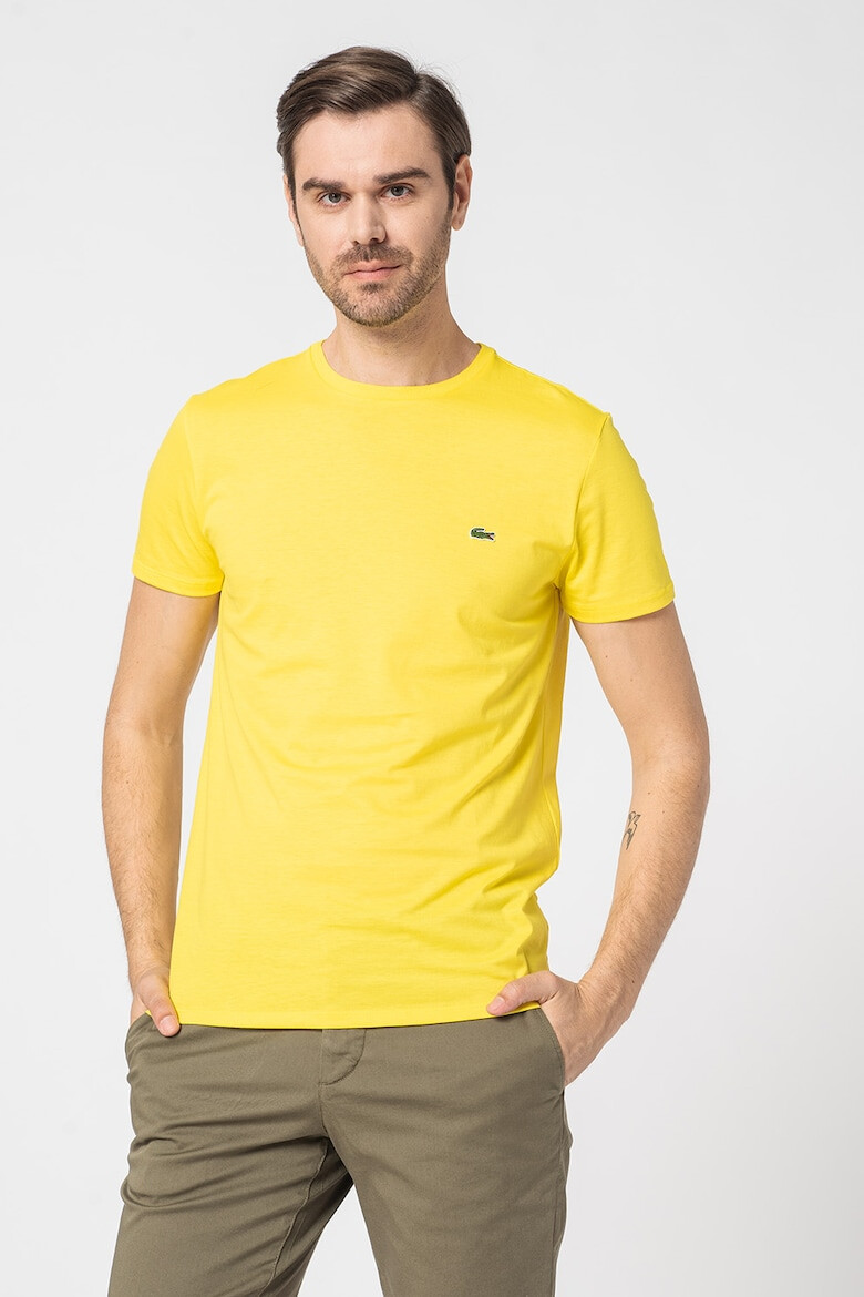 Lacoste Tricou regular fit din bumbac pima - Pled.ro