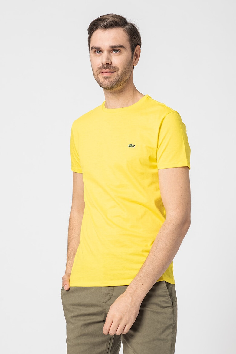 Lacoste Tricou regular fit din bumbac pima - Pled.ro