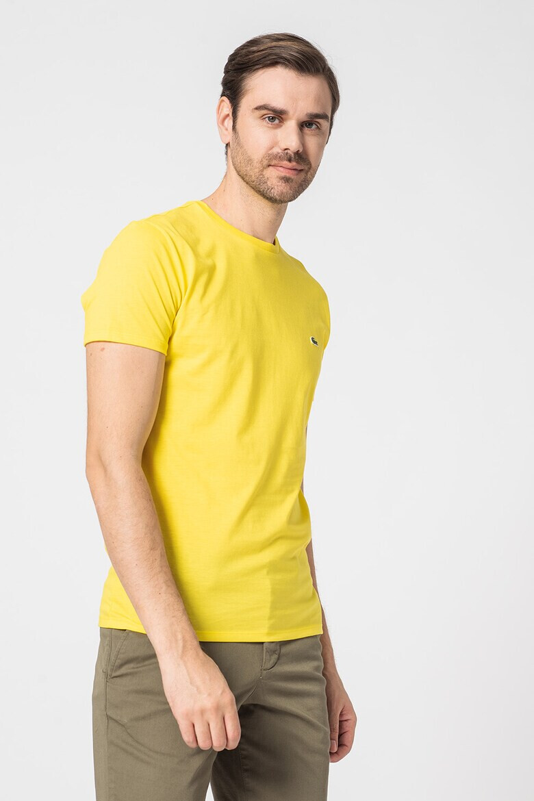 Lacoste Tricou regular fit din bumbac pima - Pled.ro