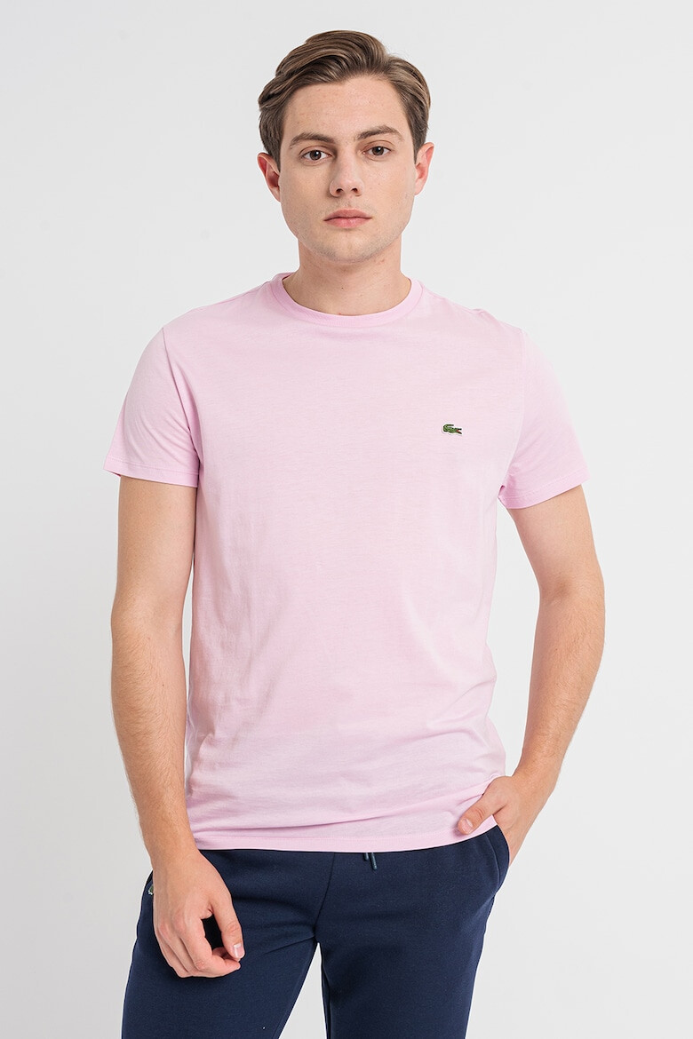 Lacoste Tricou regular fit din bumbac pima - Pled.ro