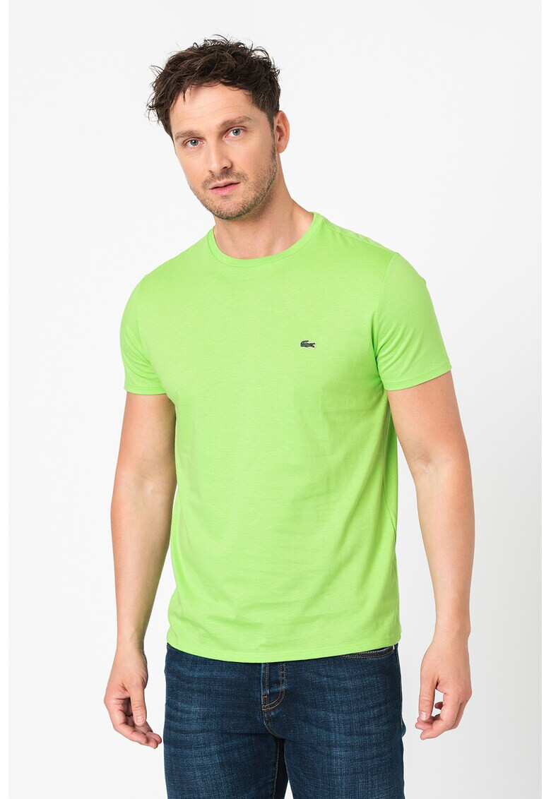 Lacoste Tricou regular fit din bumbac pima - Pled.ro