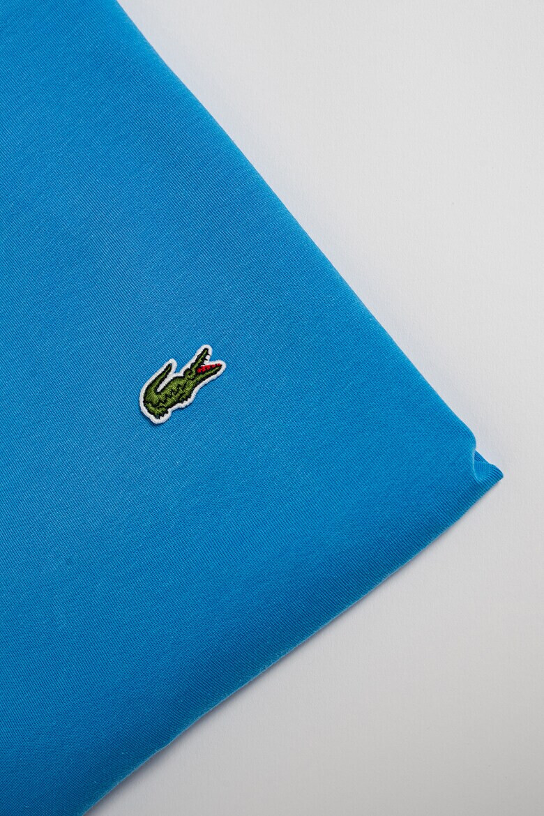 Lacoste Tricou din amestec de bumbac cu decolteu la baza gatului - Pled.ro