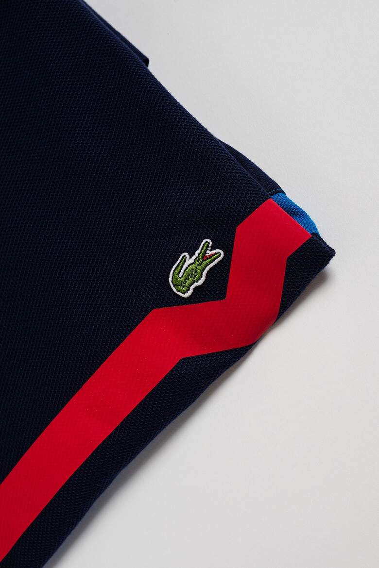 Lacoste Tricou din bumbac cu decolteu la baza gatului - Pled.ro