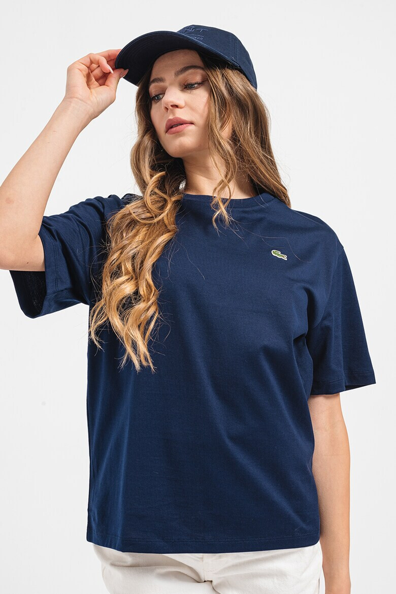 Lacoste Tricou lejer cu decolteu rotund - Pled.ro