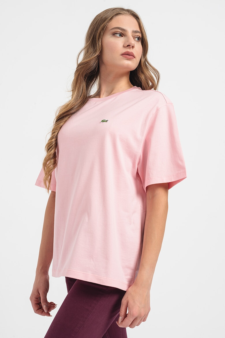 Lacoste Tricou lejer cu decolteu rotund - Pled.ro