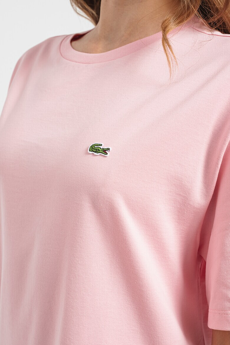 Lacoste Tricou lejer cu decolteu rotund - Pled.ro