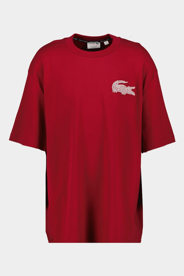 Lacoste Tricou lejer cu logo pe piept - Pled.ro