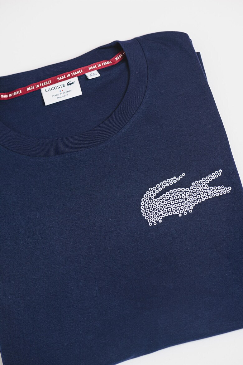 Lacoste Tricou lejer cu logo pe piept - Pled.ro