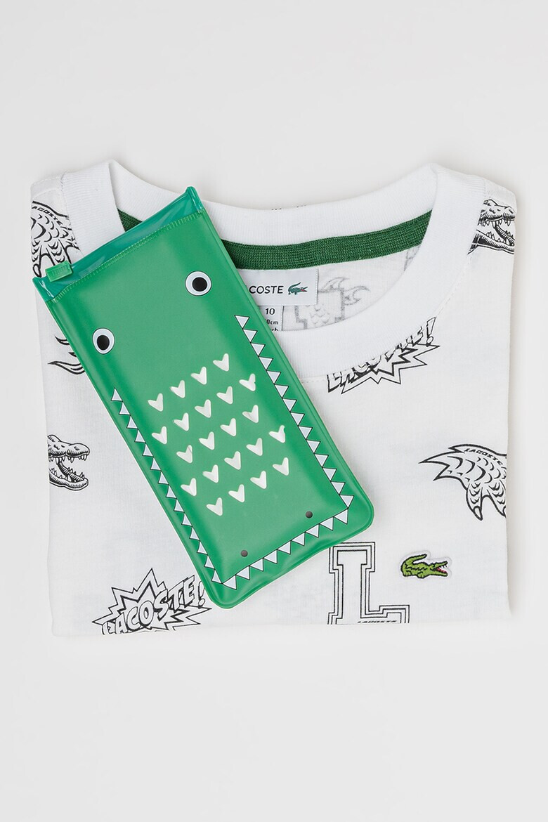 Lacoste Tricou personalizabil cu model grafic si set de markere lavabile - Pled.ro