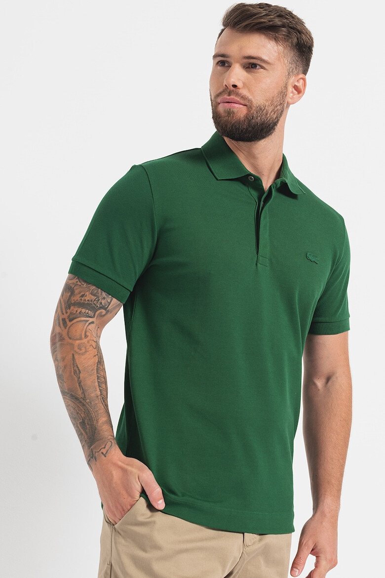 Lacoste Tricou polo cu aplicatie logo - Pled.ro