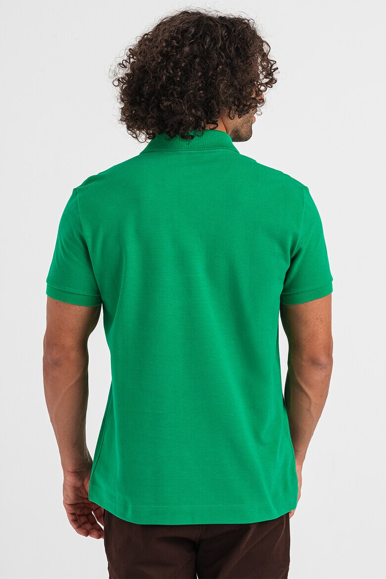 Lacoste Tricou polo cu aspect pique cu logo brodat pe piept - Pled.ro