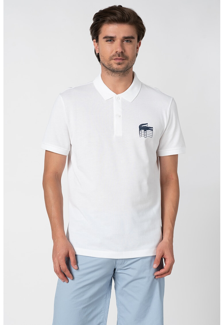 Lacoste Tricou polo cu detaliu logo - Pled.ro