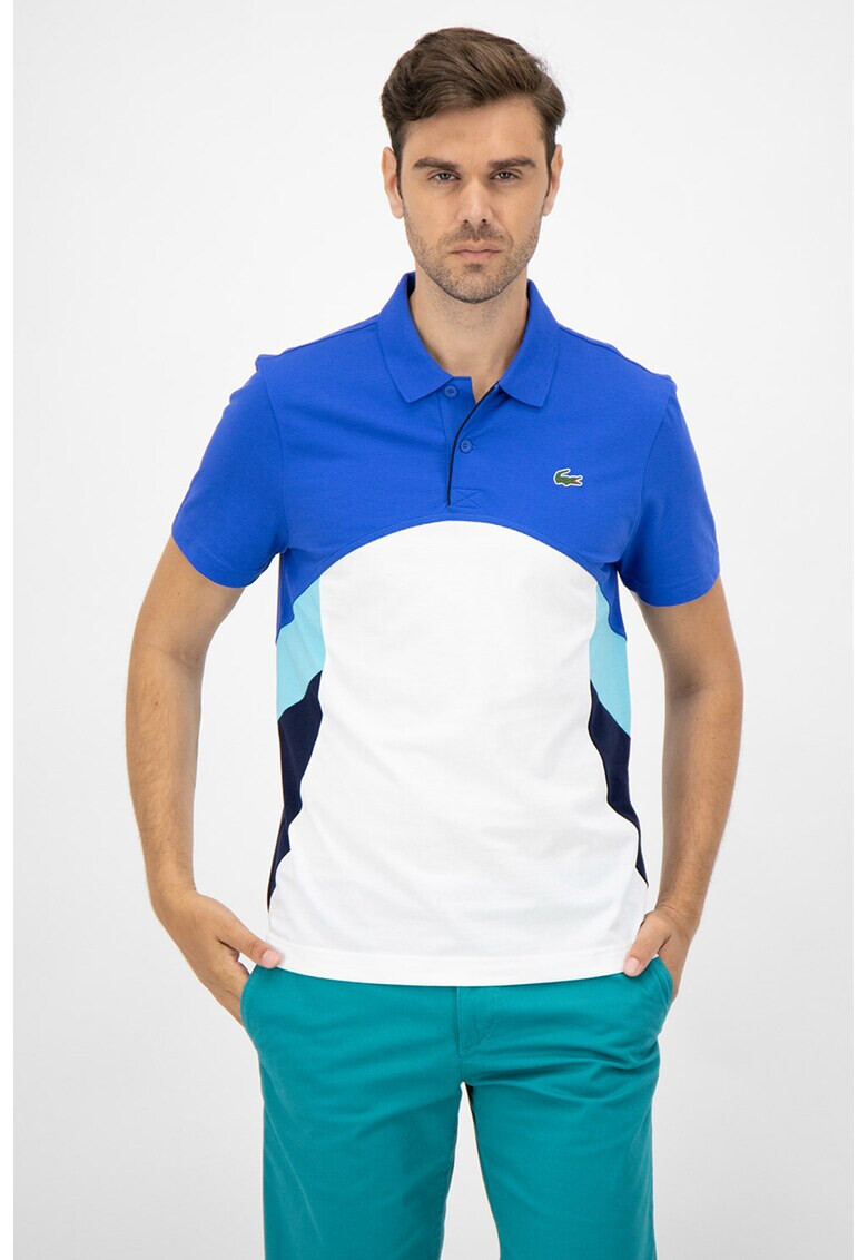 Lacoste Tricou polo cu model colorblock - Pled.ro