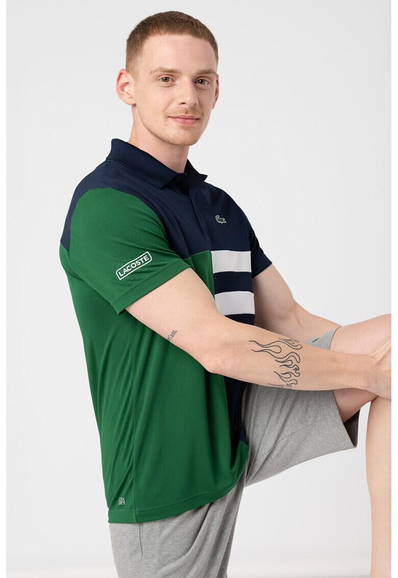 Lacoste Tricou polo cu model colorblock - Pled.ro