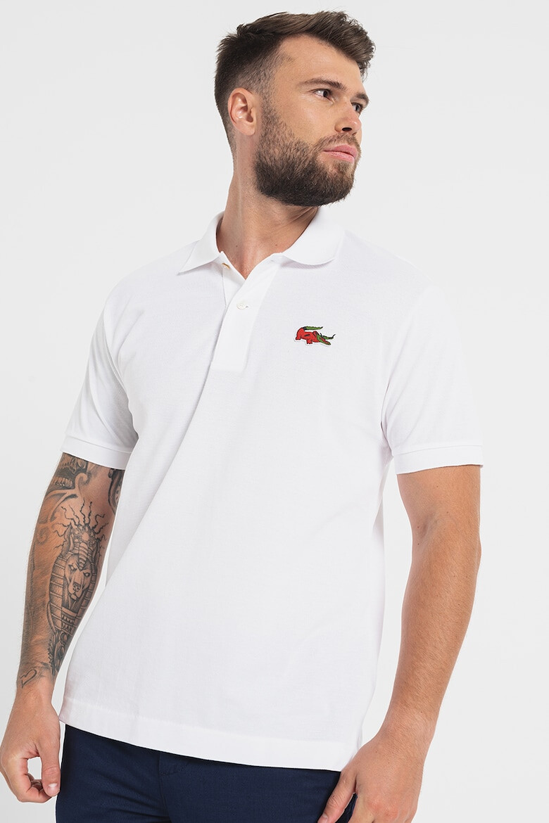 Lacoste Tricou polo de bumbac cu aspect pique - Pled.ro