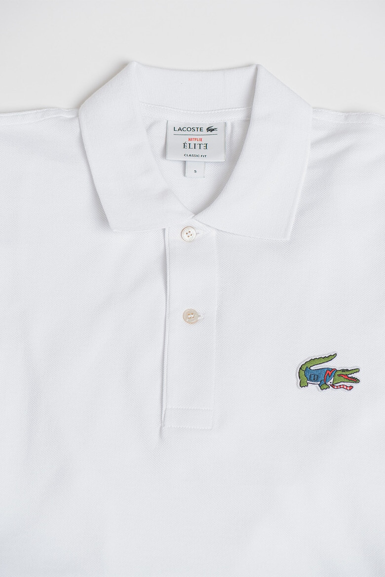 Lacoste Tricou polo de bumbac cu aspect pique - Pled.ro