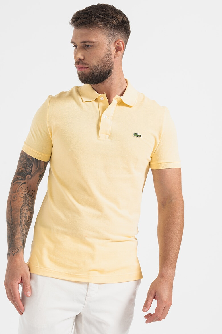 Lacoste Tricou polo de bumbac cu logo - Pled.ro