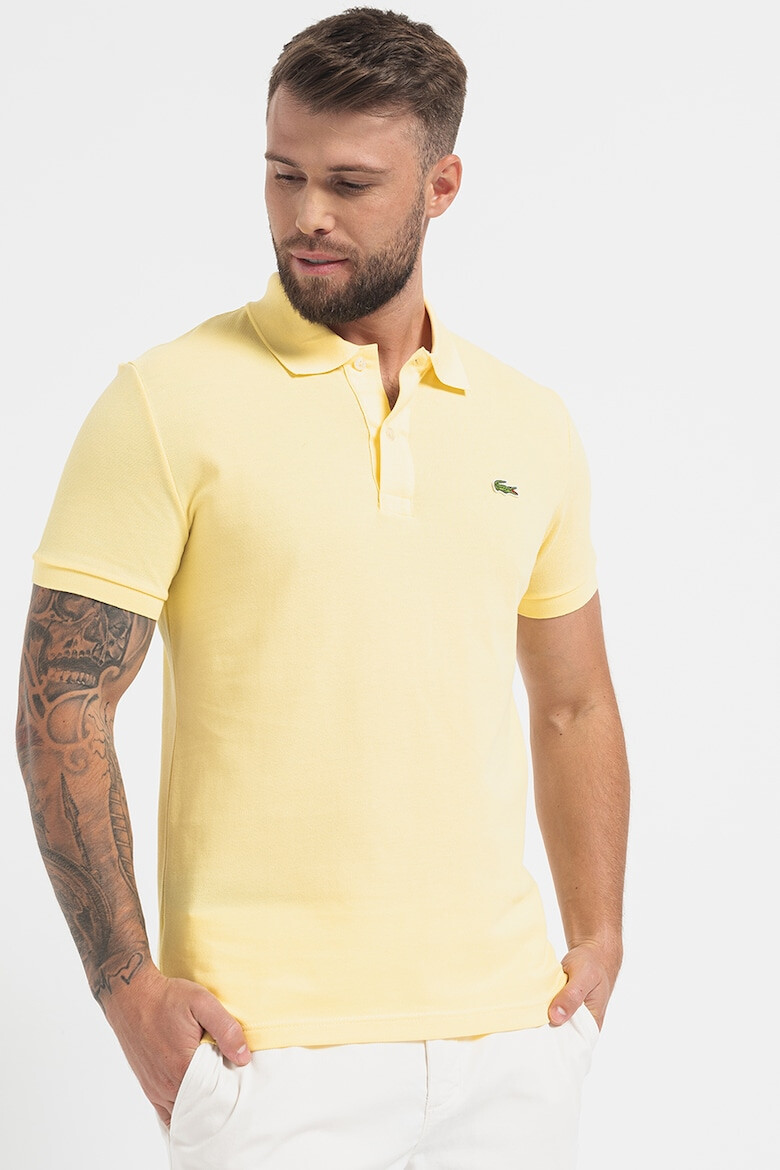 Lacoste Tricou polo de bumbac cu logo - Pled.ro