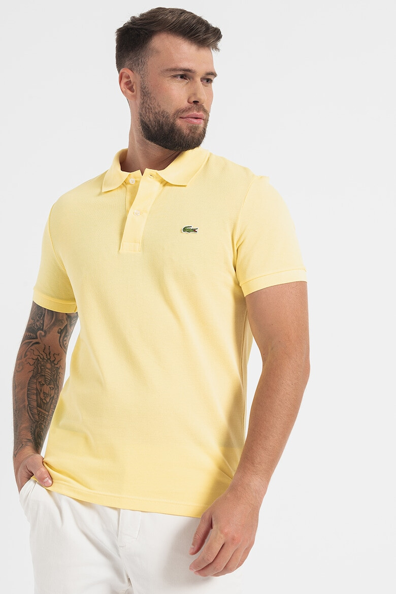 Lacoste Tricou polo de bumbac cu logo - Pled.ro