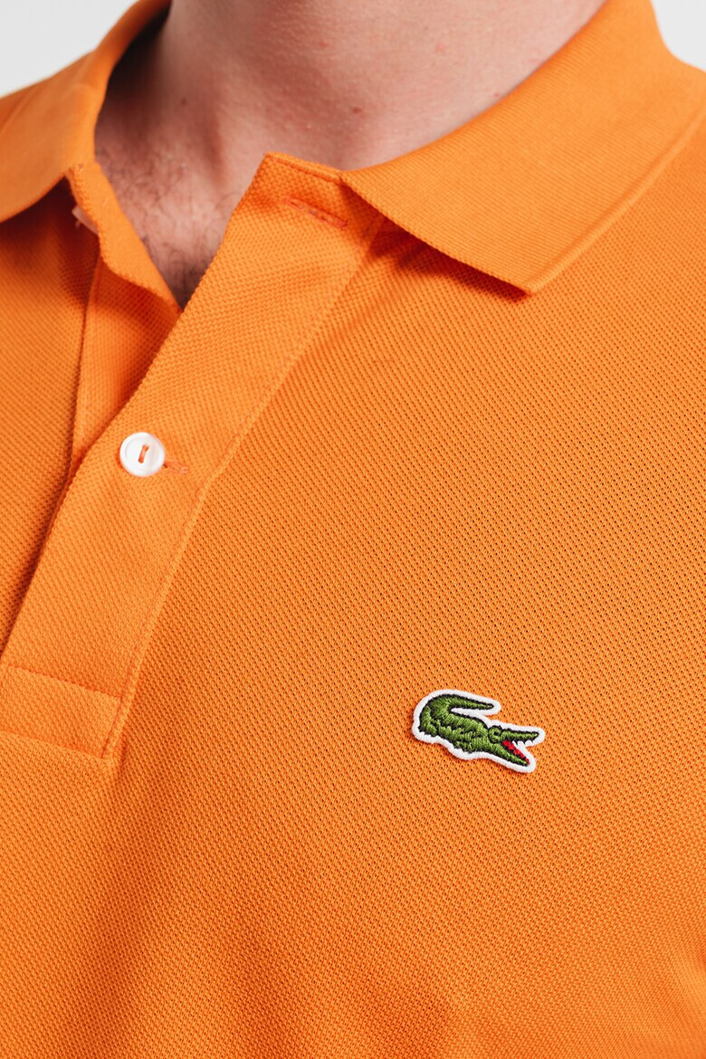 Lacoste Tricou polo de bumbac cu logo brodat - Pled.ro