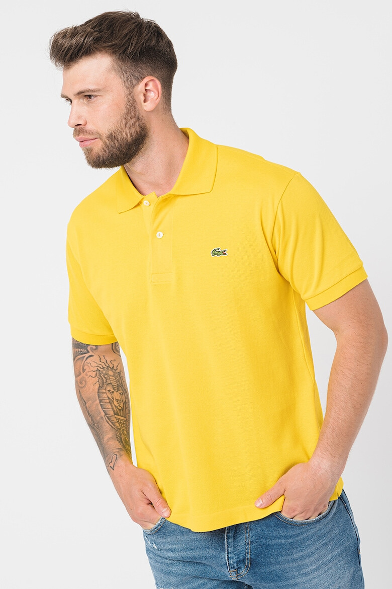 Lacoste Tricou polo de bumbac pique - Pled.ro