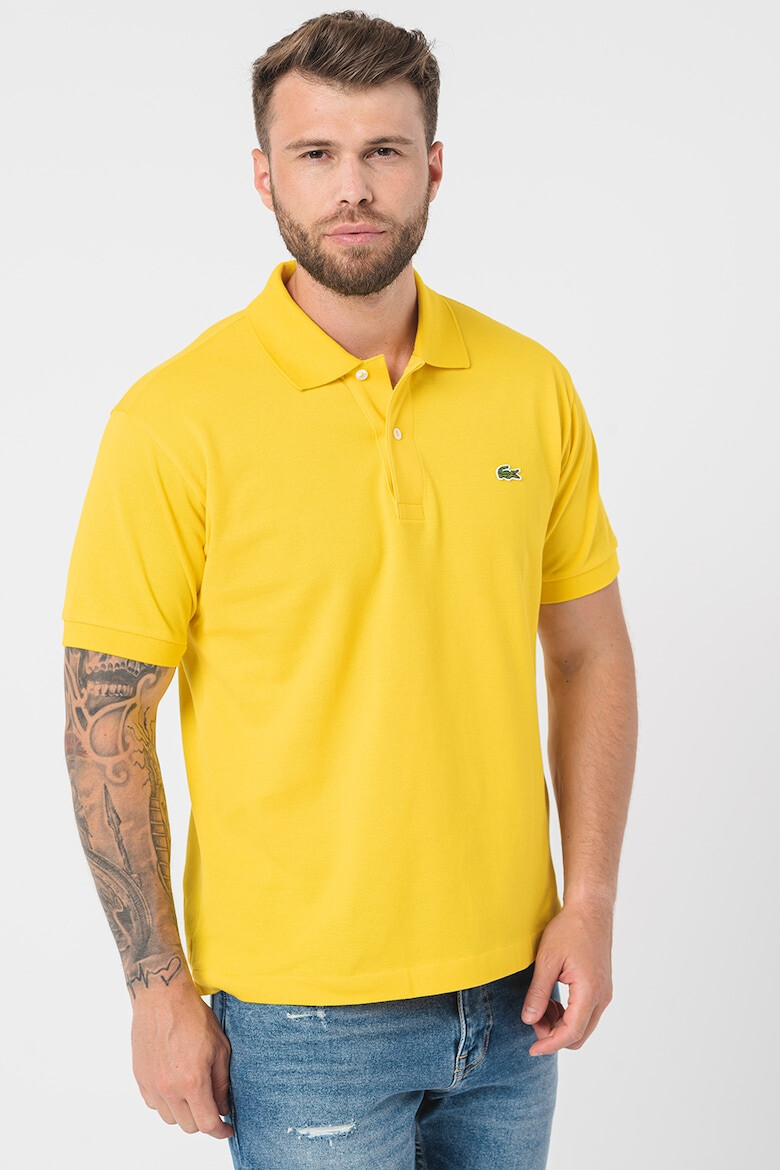 Lacoste Tricou polo de bumbac pique - Pled.ro