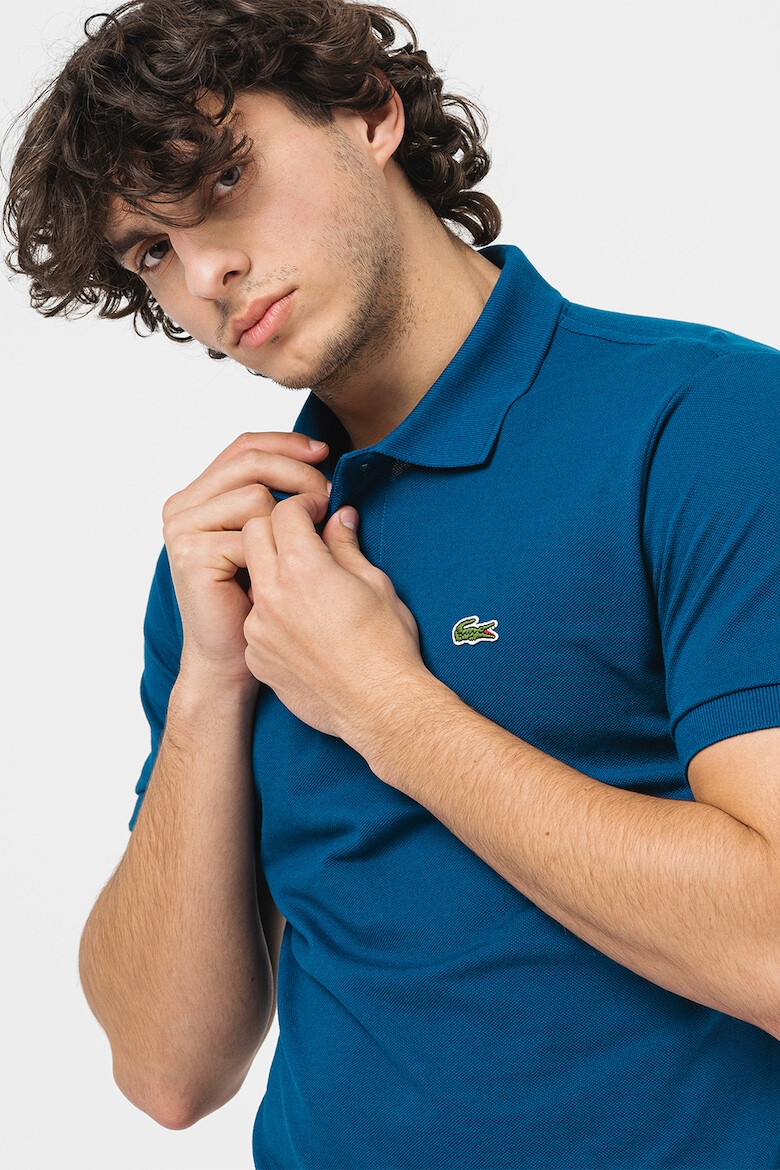 Lacoste Tricou polo de bumbac pique - Pled.ro