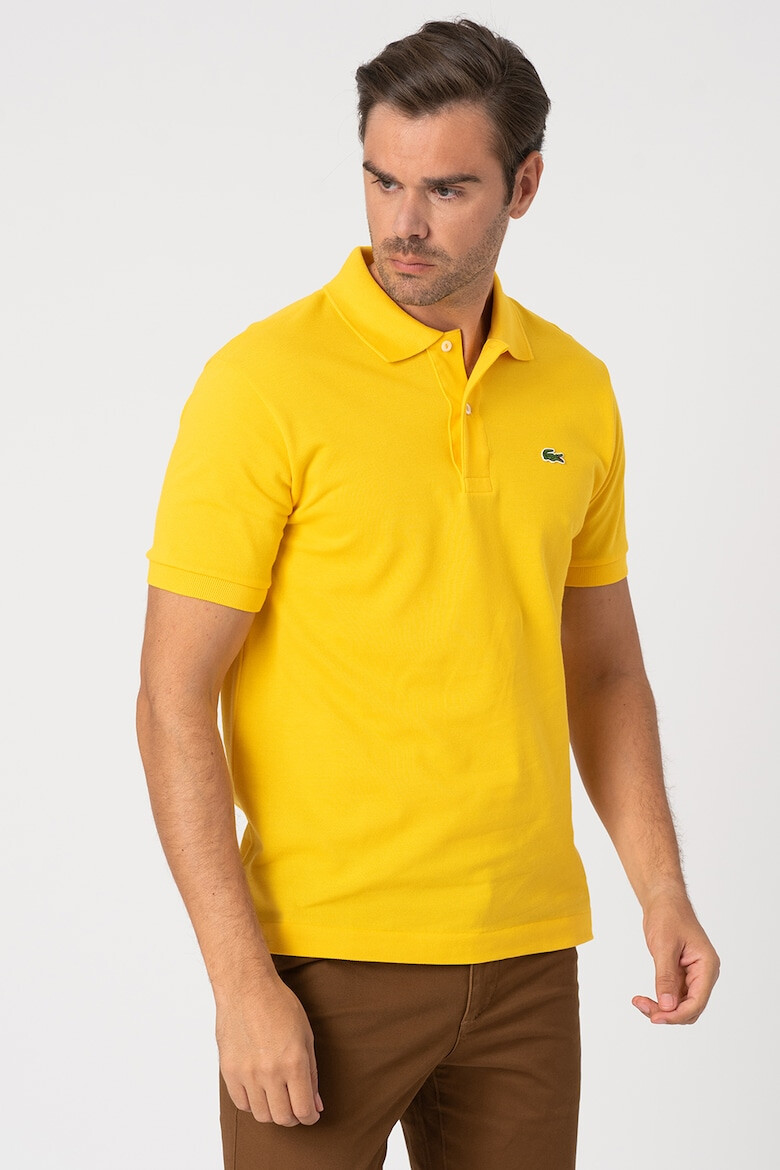 Lacoste Tricou polo de bumbac pique - Pled.ro