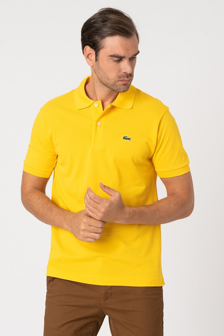 Lacoste Tricou polo de bumbac pique - Pled.ro