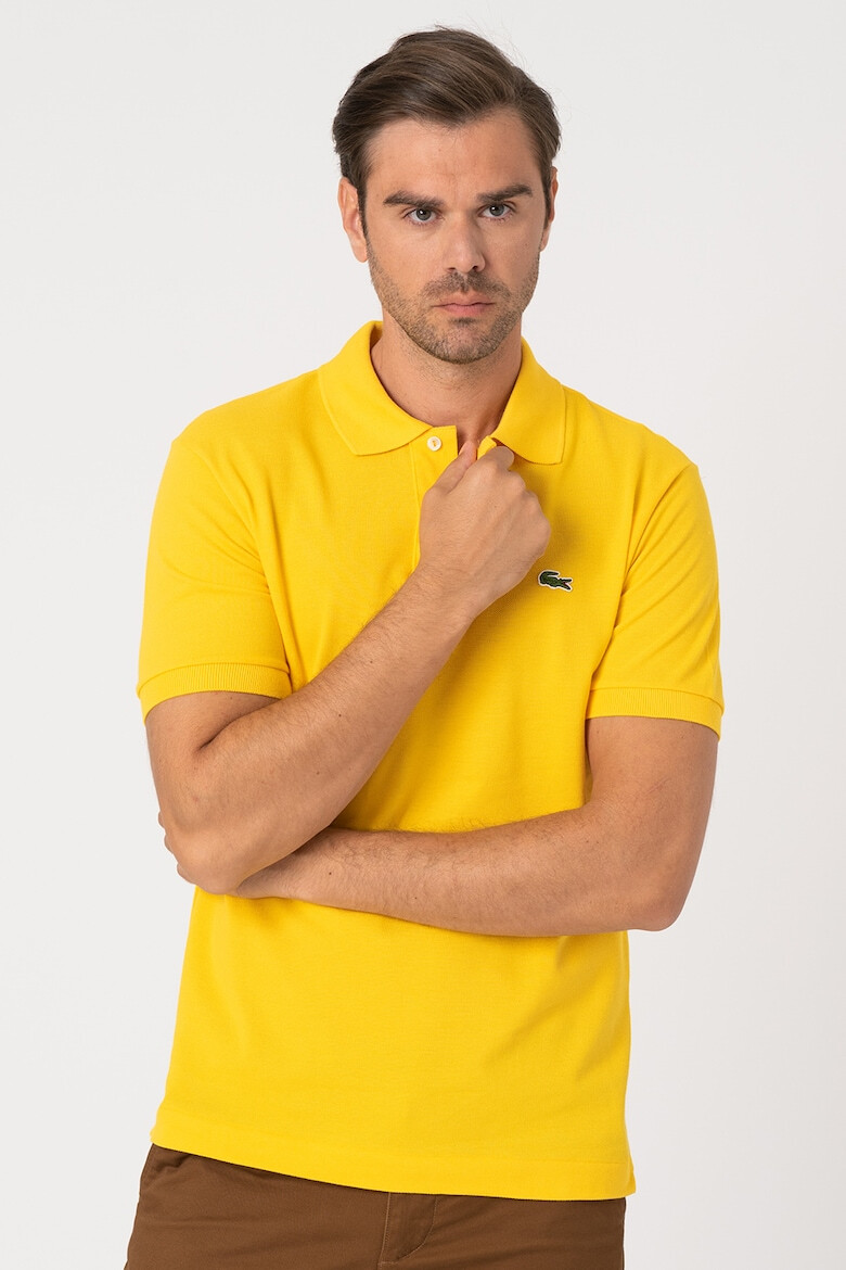 Lacoste Tricou polo de bumbac pique - Pled.ro