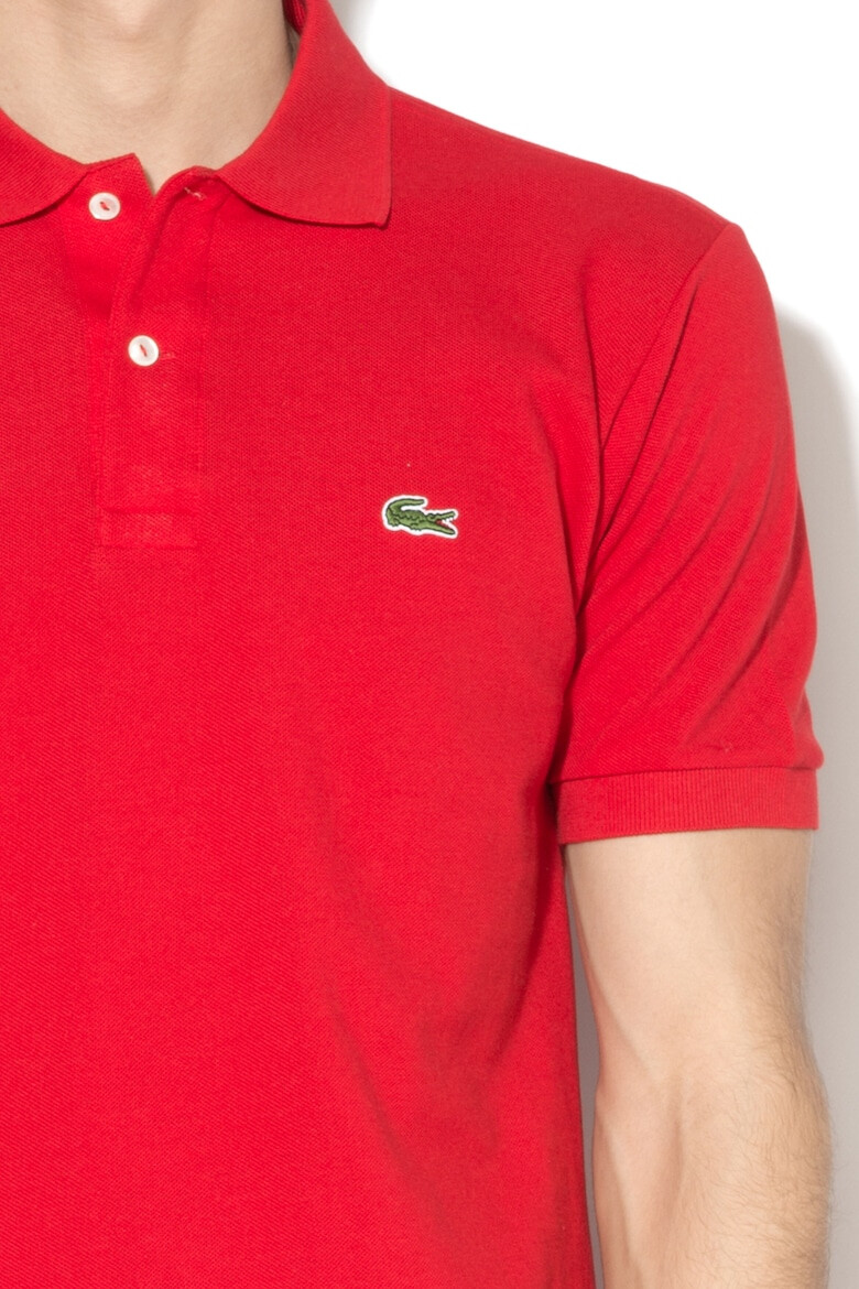 Lacoste Tricou polo de bumbac pique - Pled.ro