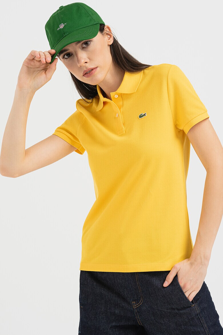 Lacoste Tricou polo din bumbac pique - Pled.ro