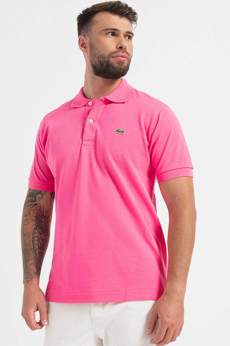 Lacoste Tricou polo din material pique cu logo - Pled.ro