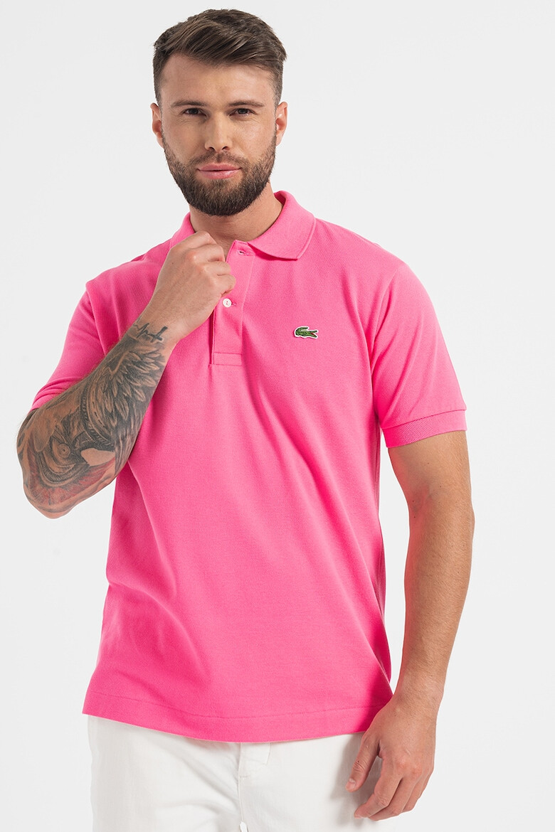 Lacoste Tricou polo din material pique cu logo - Pled.ro