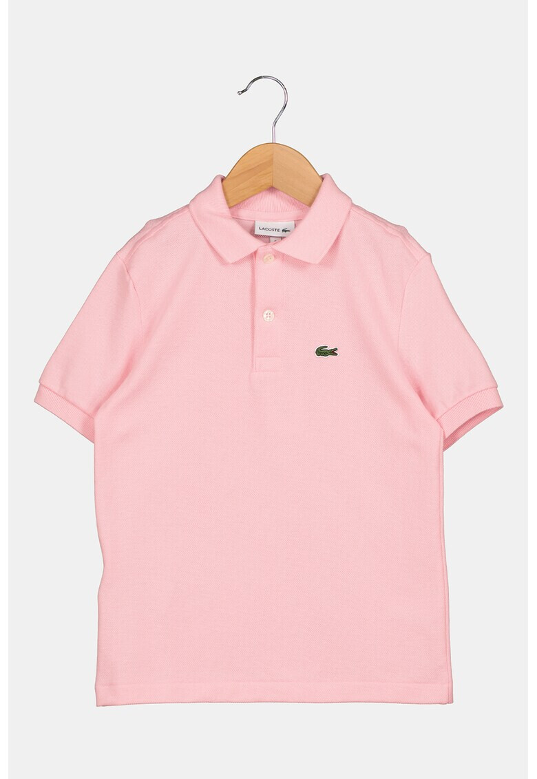 Lacoste Tricou polo din pique cu logo discret - Pled.ro