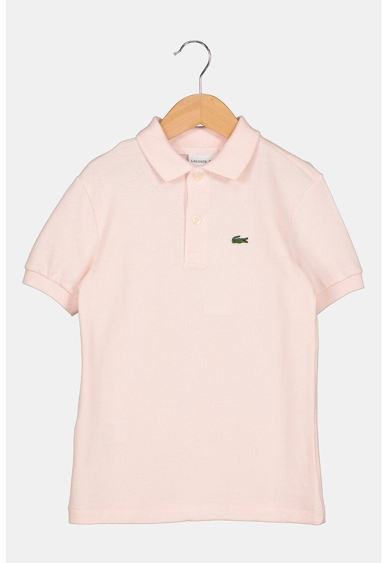 Lacoste Tricou polo din pique cu logo discret - Pled.ro