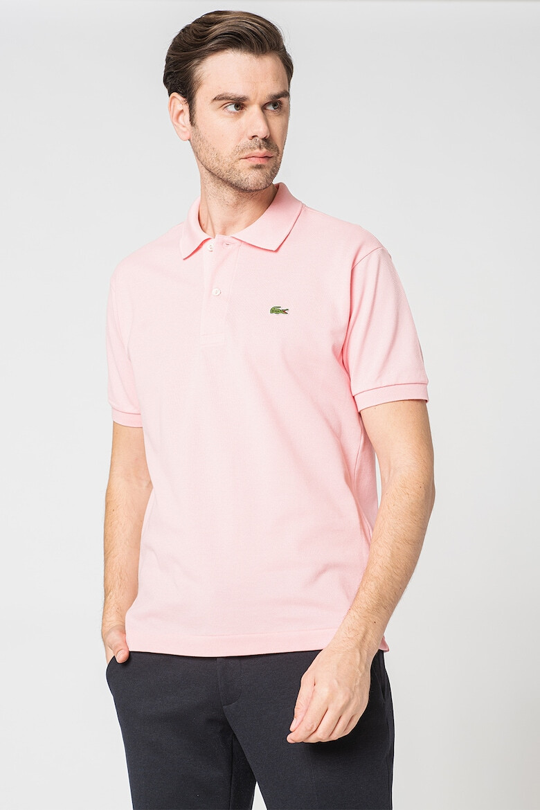 Lacoste Tricou polo din pique cu logo mic brodat - Pled.ro