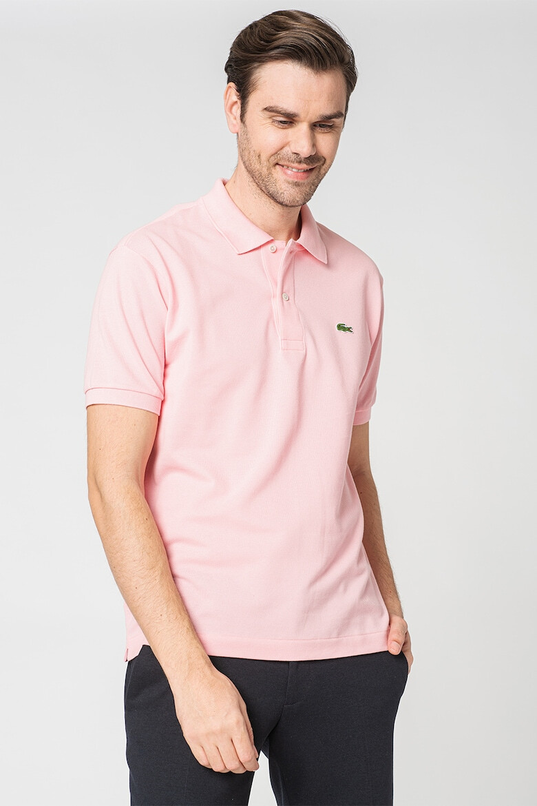 Lacoste Tricou polo din pique cu logo mic brodat - Pled.ro