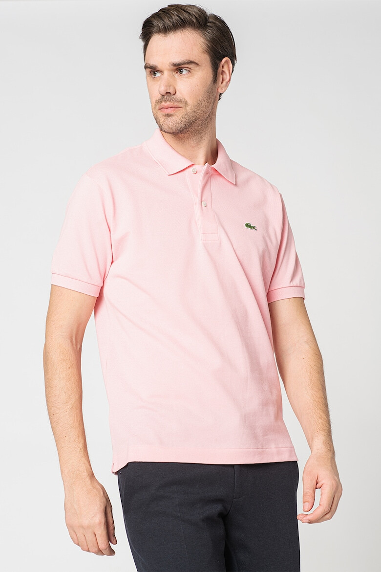 Lacoste Tricou polo din pique cu logo mic brodat - Pled.ro