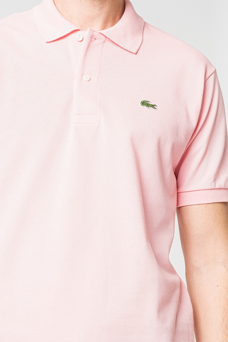 Lacoste Tricou polo din pique cu logo mic brodat - Pled.ro