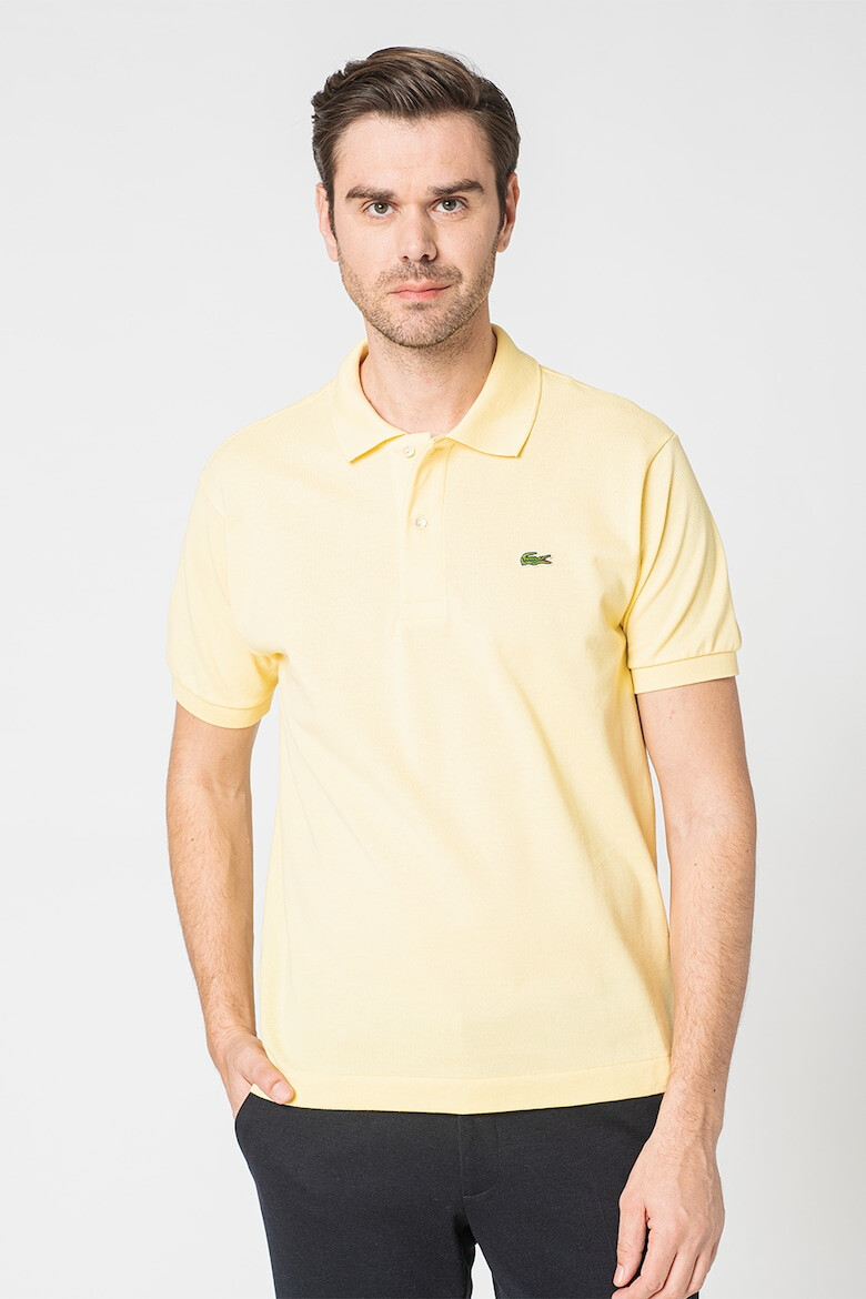 Lacoste Tricou polo din pique cu logo mic brodat - Pled.ro