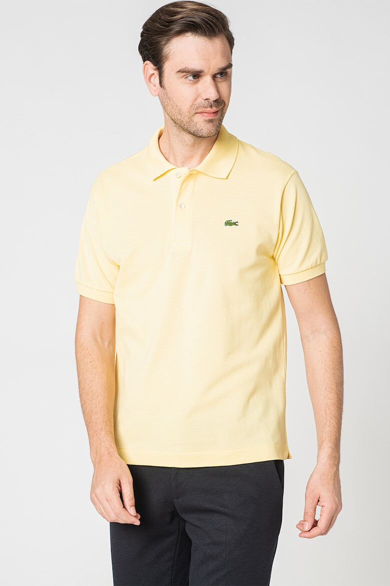 Lacoste Tricou polo din pique cu logo mic brodat - Pled.ro