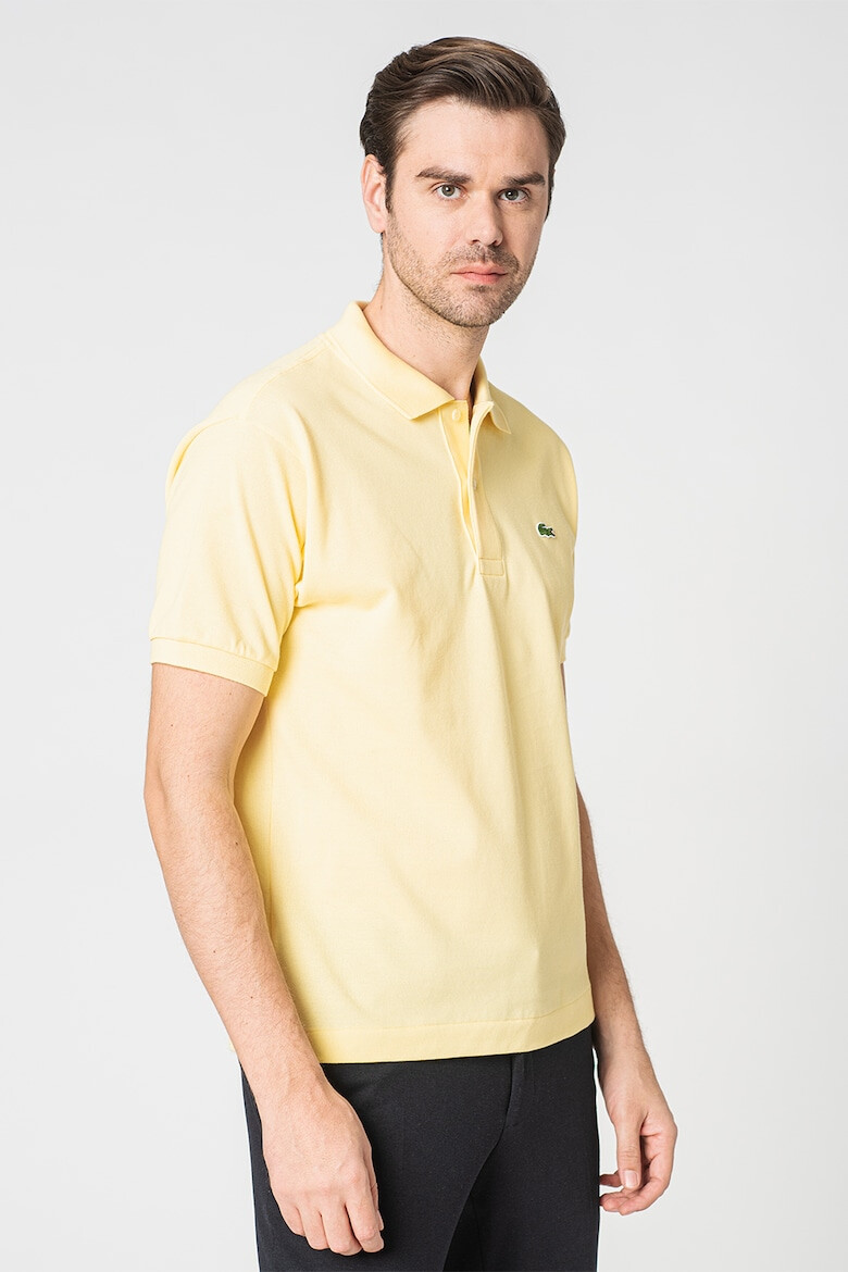 Lacoste Tricou polo din pique cu logo mic brodat - Pled.ro