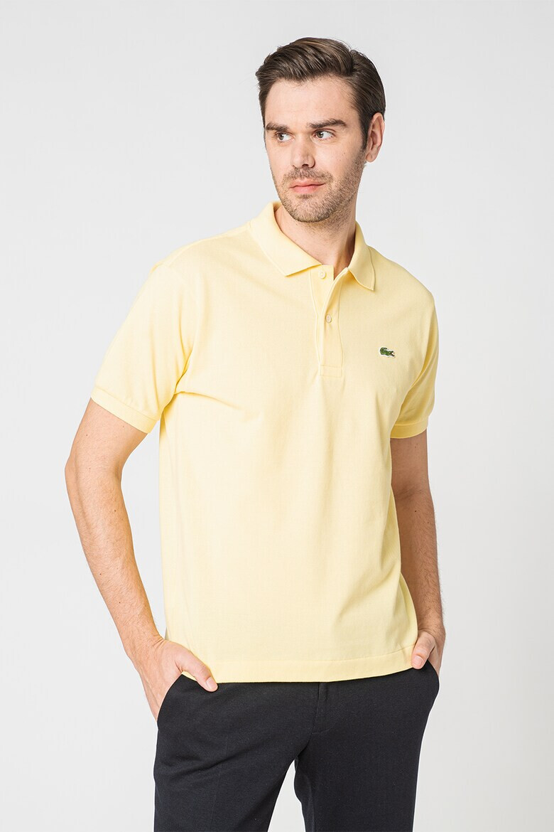 Lacoste Tricou polo din pique cu logo mic brodat - Pled.ro