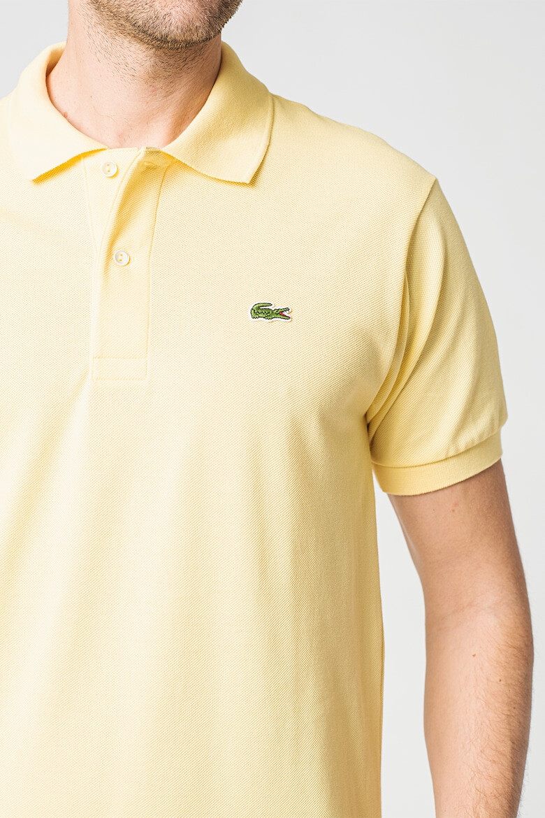 Lacoste Tricou polo din pique cu logo mic brodat - Pled.ro