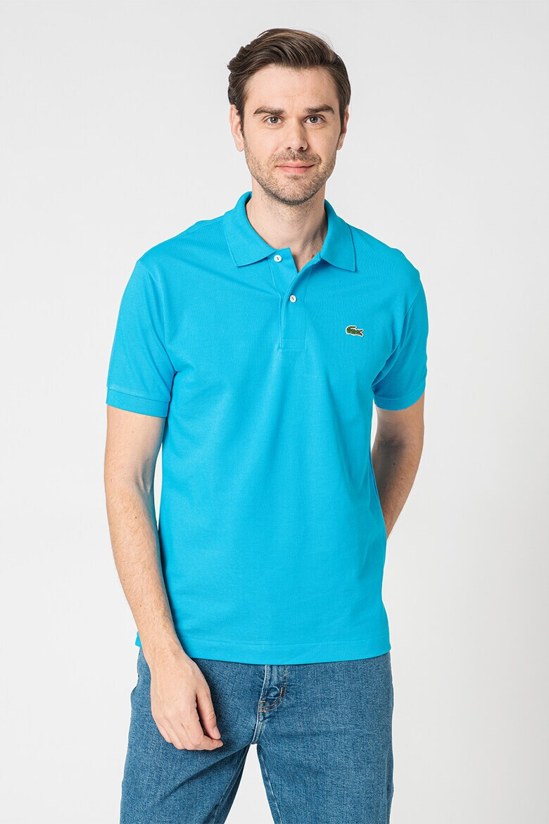 Lacoste Tricou polo din pique cu logo mic brodat - Pled.ro