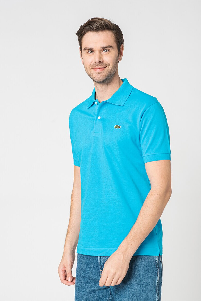 Lacoste Tricou polo din pique cu logo mic brodat - Pled.ro