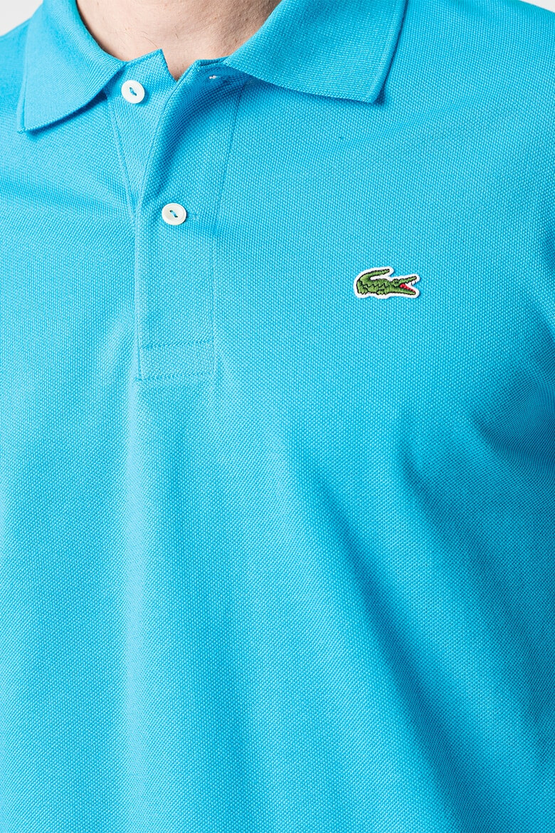 Lacoste Tricou polo din pique cu logo mic brodat - Pled.ro