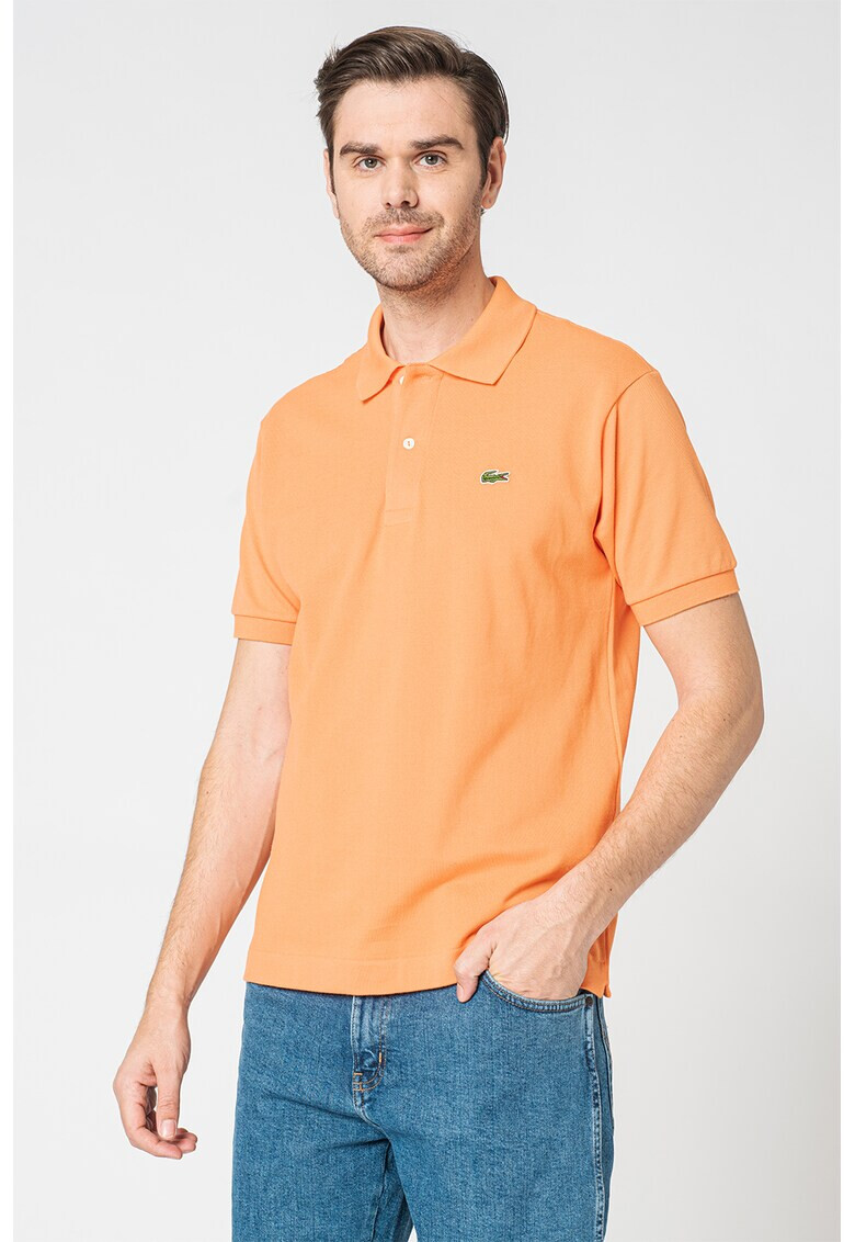 Lacoste Tricou polo din pique cu logo mic brodat - Pled.ro